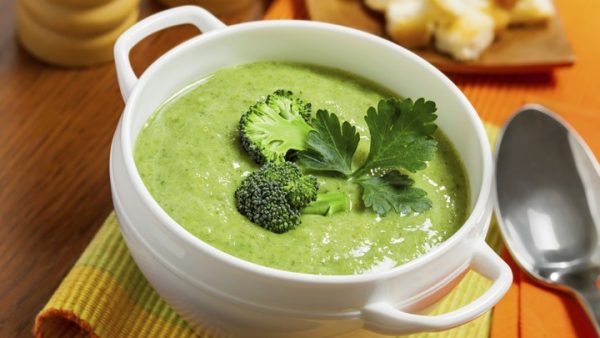 Broccoli and Kale Soup