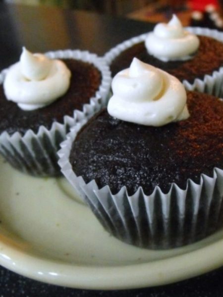 Mimi’s Whoopie Pie Filled Chocolate Cupcakes