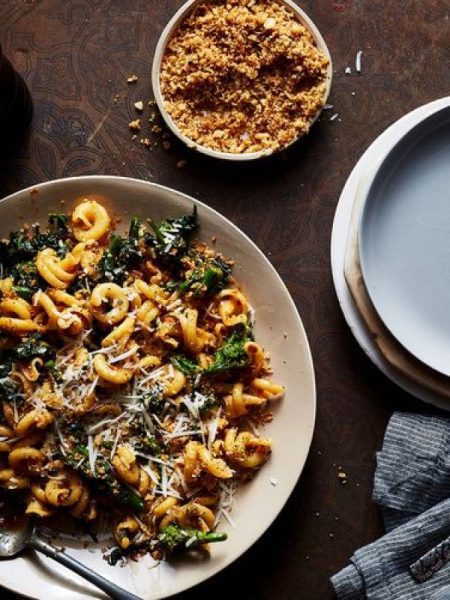 Pasta with Nduja & Bitter Greens