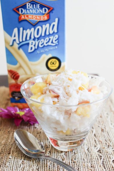 Vegan Tropical Rice Pudding