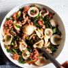 Protein Packed, Awesome Mushroom Kale Pasta