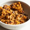 Vegan Pumpkin Chocolate Chip Baked Oatmeal