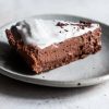 Easy No Bake Vegan Chocolate Mousse Pie