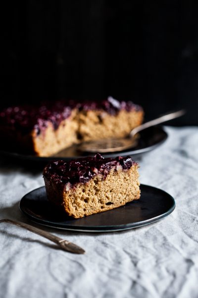 Wholesome Sweet Cherry Upside Down Cake