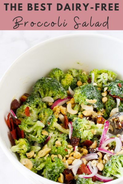 The best dairy-free broccoli salad