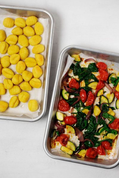 Vegan Sheet Pan Gnocchi