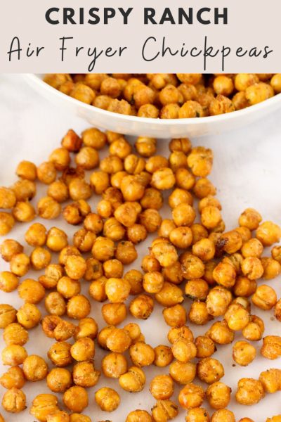 Crispy Ranch Air Fryer Chickpeas